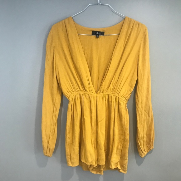 Lulus Pants - Lulu’s Deep V romper— S